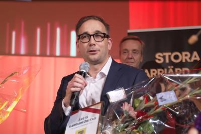 JSB Construction AB korades till ”Årets Karriärföretag 2022” när Karriärföretagen offentliggjorde årets vinnare under galan ”Stora Karriärsdagen” den 5 oktober på Norra Latin i Stockholm.