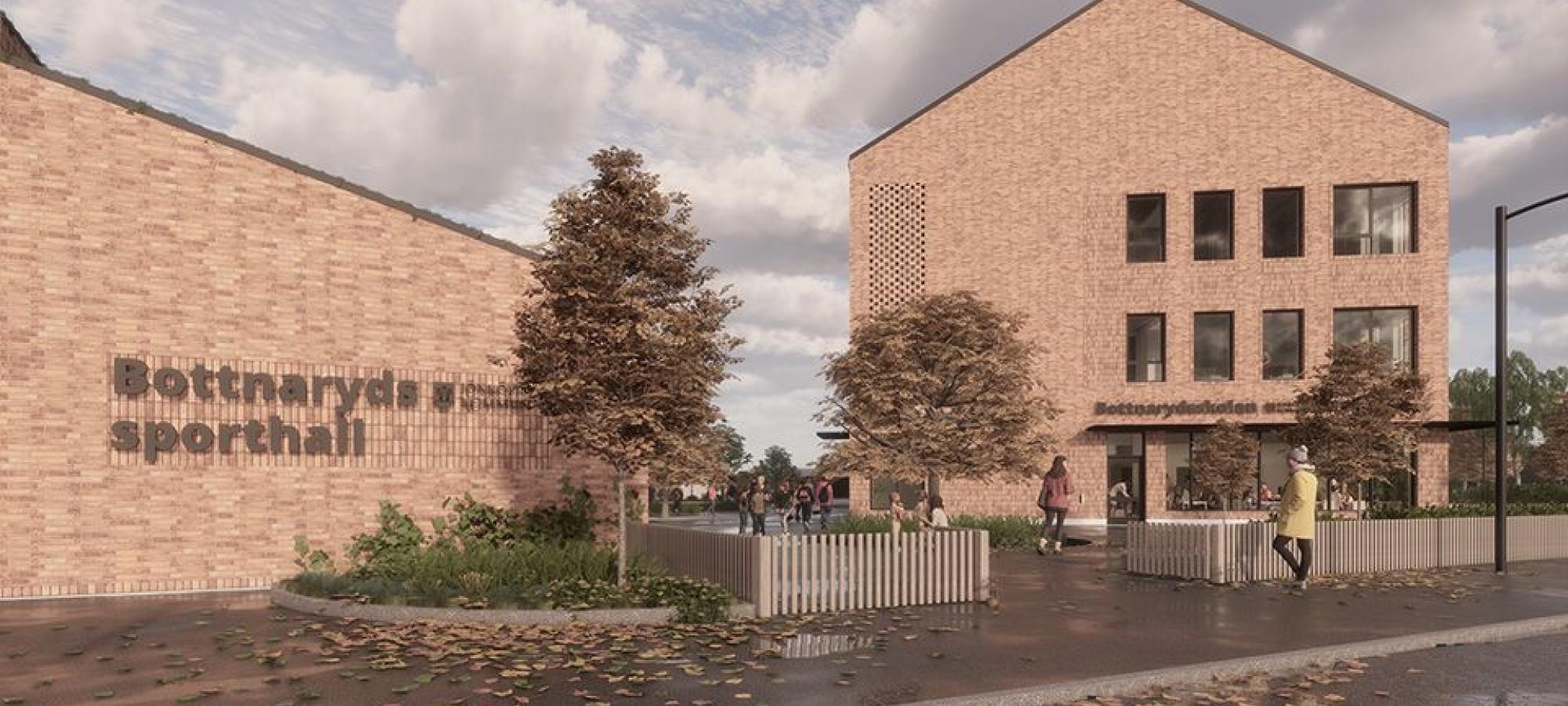 JSB Construction AB tilldelas entreprenadkontrakt för nybyggnation av Bottnarydskolan och tillhörande Sporthall för Jönköping kommun. JSB Construction AB tilldelas entreprenadkontrakt för nybyggnation av Bottnarydskolan och tillhörande Sporthall för Jönköping kommun.