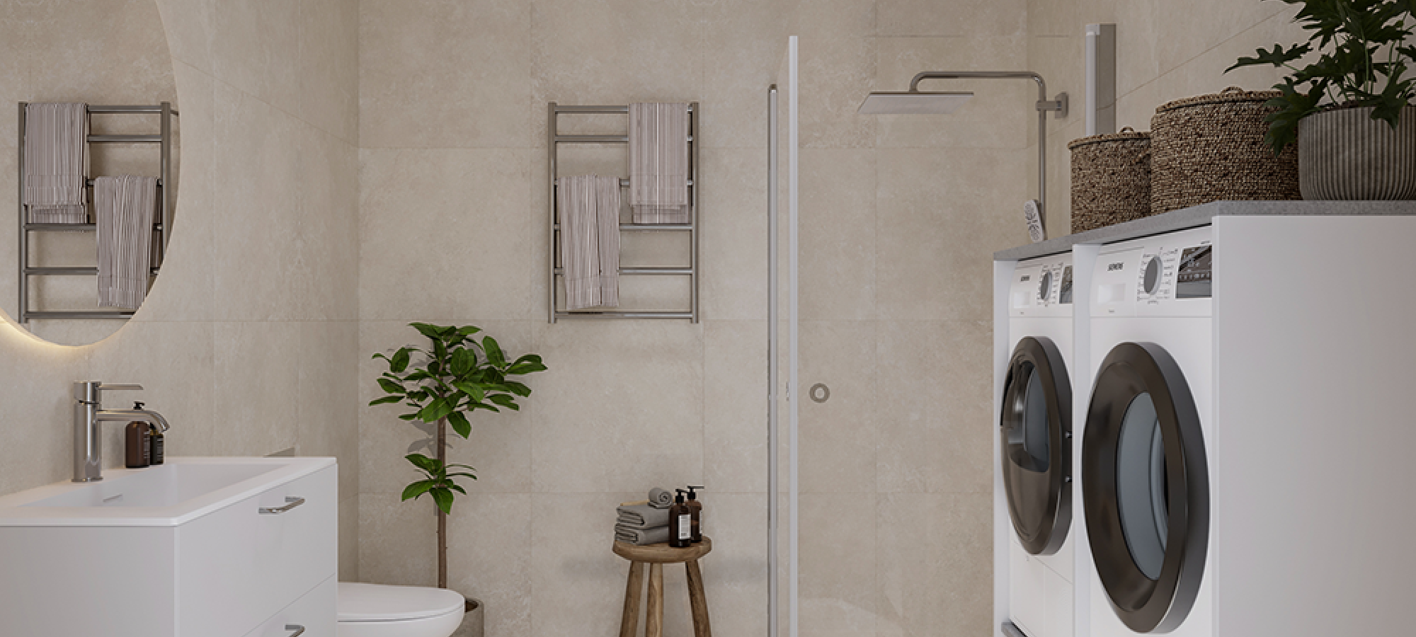 Saltsjöbaden, Badrum